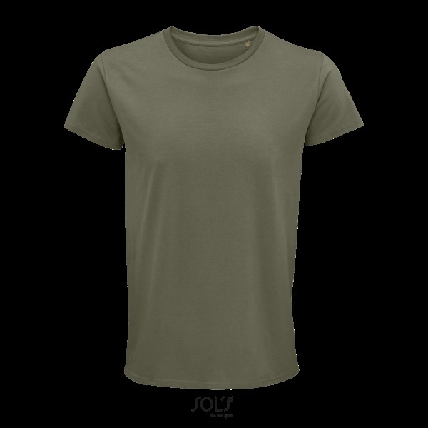 SOL'S CRUSADER MEN - ROUND-NECK FITTED JERSEY T-SHIRT Zöld 