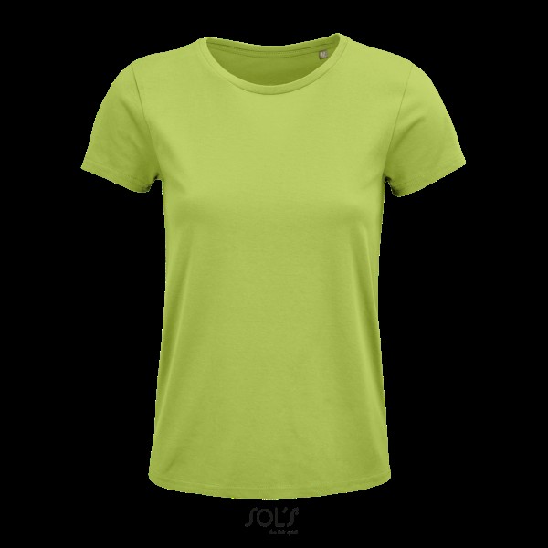 SOL'S CRUSADER WOMEN - ROUND-NECK FITTED JERSEY T-SHIRT Zöld 