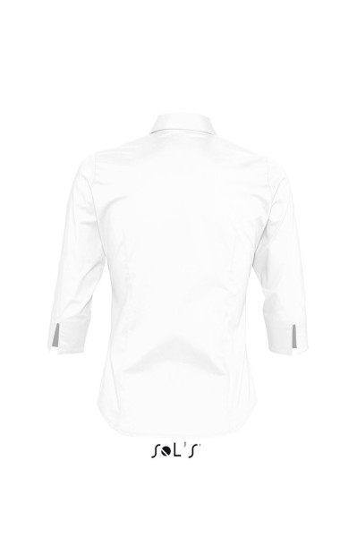 SOL'S EFFECT - 3/4 SLEEVE STRETCH WOMEN'S SHIRT Fehér 