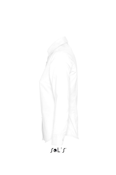 SOL'S EMBASSY - LONG SLEEVE OXFORD WOMEN'S SHIRT Fehér 