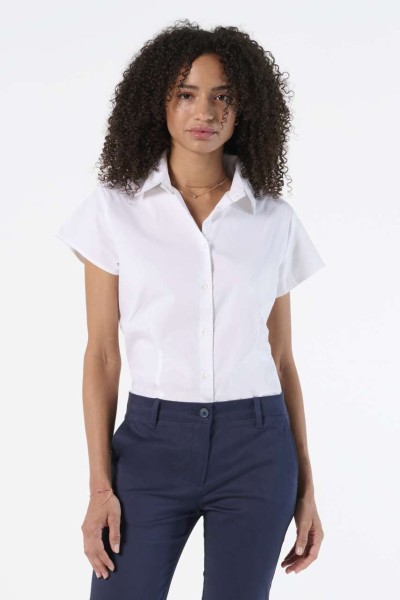SOL'S EXCESS - SHORT SLEEVE STRETCH WOMEN'S SHIRT Fekete 