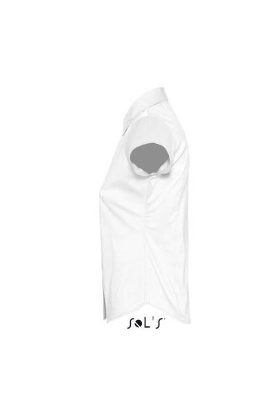 SOL'S EXCESS - SHORT SLEEVE STRETCH WOMEN'S SHIRT Fehér 