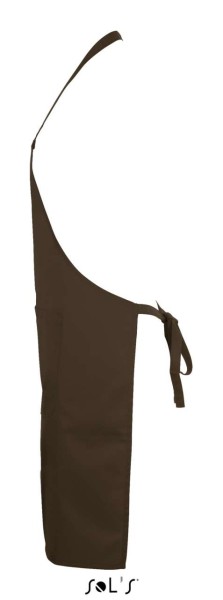 SOL'S GRAMERCY - LONG APRON WITH POCKET Barna 