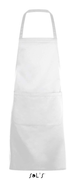 SOL'S GRAMERCY - LONG APRON WITH POCKET Fehér 