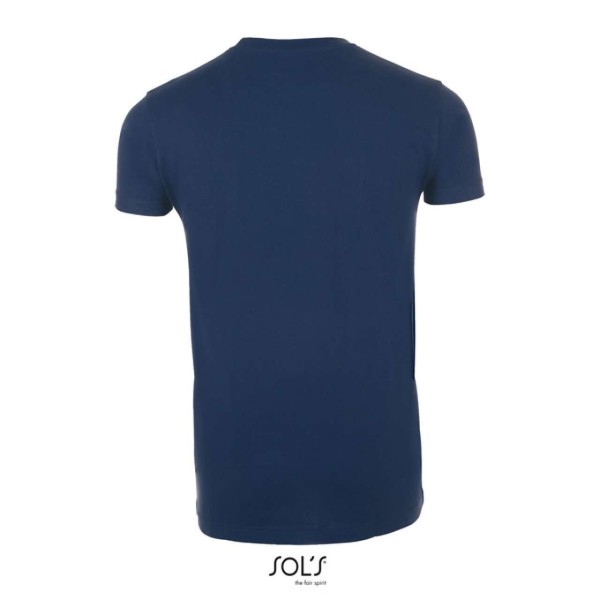 SOL'S IMPERIAL FIT - FÉRFI KÖRNYAKÚ TESTHEZÁLLÓ PÓLÓ Kék 