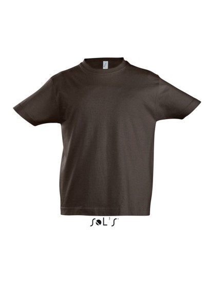 SOL'S IMPERIAL KIDS' - ROUND NECK T-SHIRT Barna 