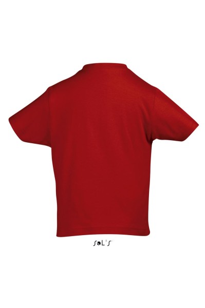SOL'S IMPERIAL KIDS' - ROUND NECK T-SHIRT Piros 