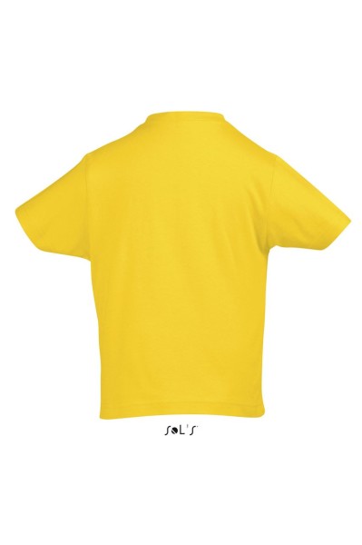 SOL'S IMPERIAL KIDS' - ROUND NECK T-SHIRT Sárga 