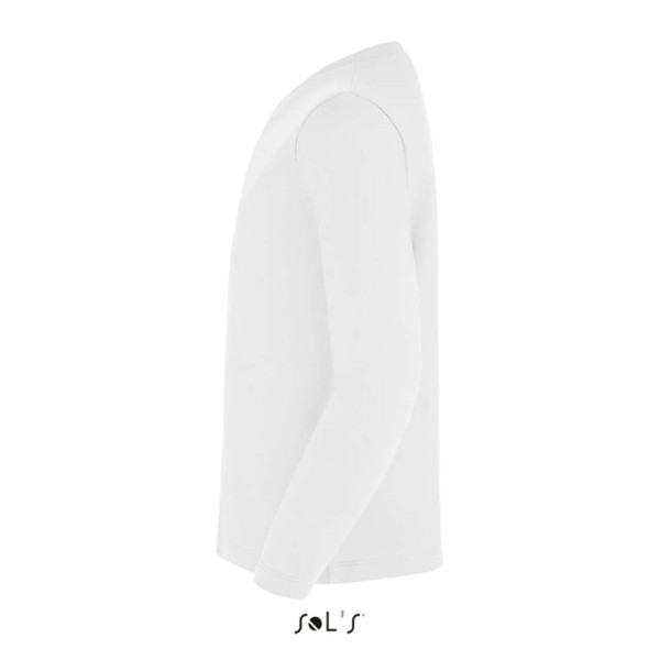 SOL'S IMPERIAL LSL KIDS' - LONG SLEEVE T-SHIRT Fehér 