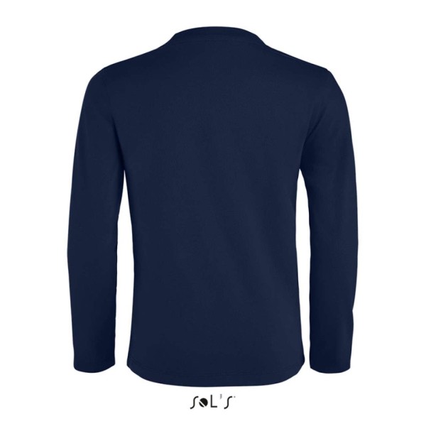 SOL'S IMPERIAL LSL KIDS' - LONG SLEEVE T-SHIRT Kék 