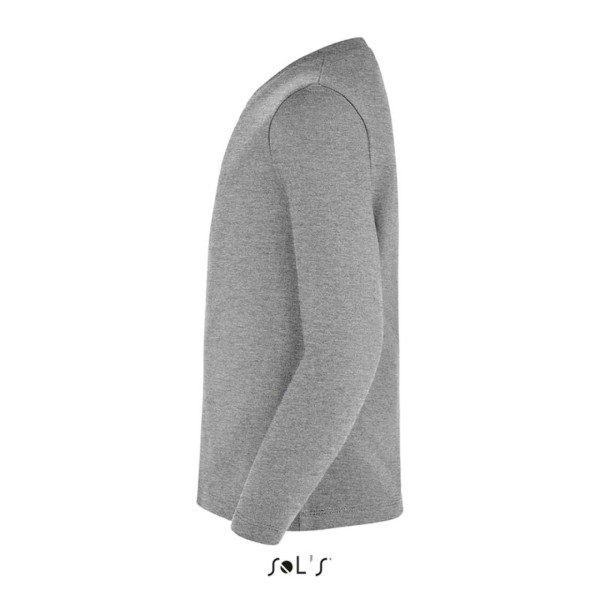 SOL'S IMPERIAL LSL KIDS' - LONG SLEEVE T-SHIRT Szürke 