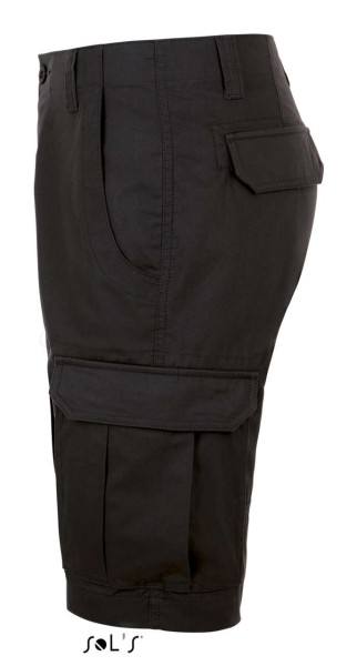 SOL'S JACKSON - MEN'S BERMUDA SHORTS Fekete 