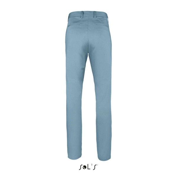 SOL'S JARED MEN - SATIN STRETCH TROUSERS Kék 