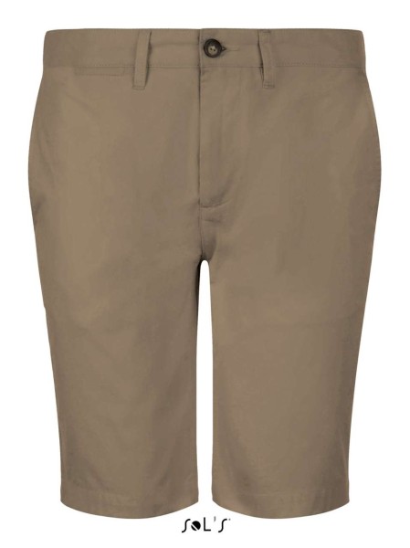 SOL'S JASPER - MEN'S CHINO SHORTS Barna 