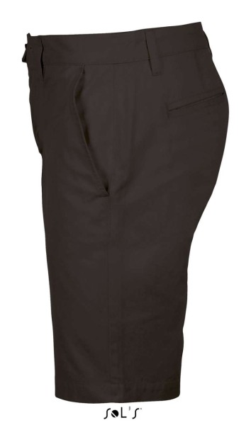 SOL'S JASPER - MEN'S CHINO SHORTS Fekete 