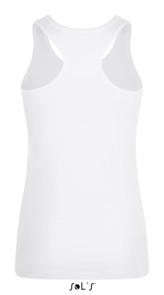 SOL'S JUSTIN WOMEN - RACERBACK TRIKÓ Fehér 