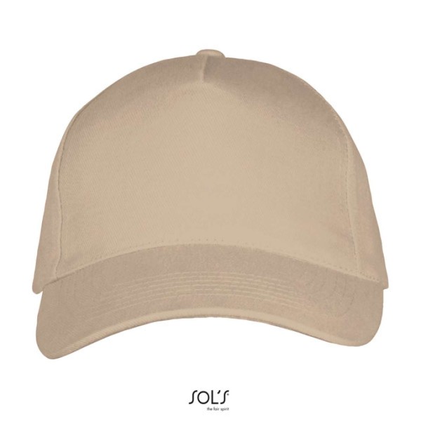 SOL'S LONG BEACH - 5 PANEL CAP Barna 