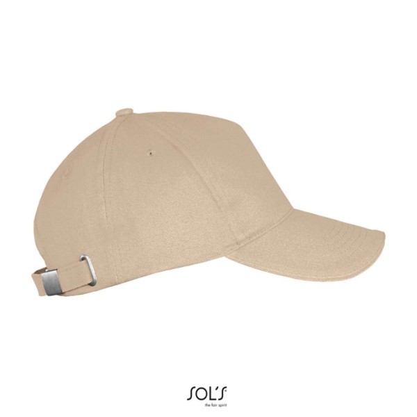 SOL'S LONG BEACH - 5 PANEL CAP Barna 