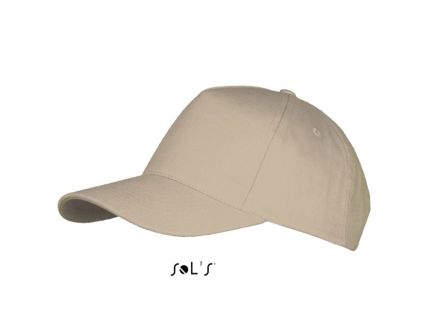 SOL'S LONG BEACH - 5 PANEL CAP Barna 