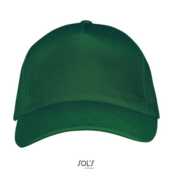 SOL'S LONG BEACH - 5 PANEL CAP Zöld 