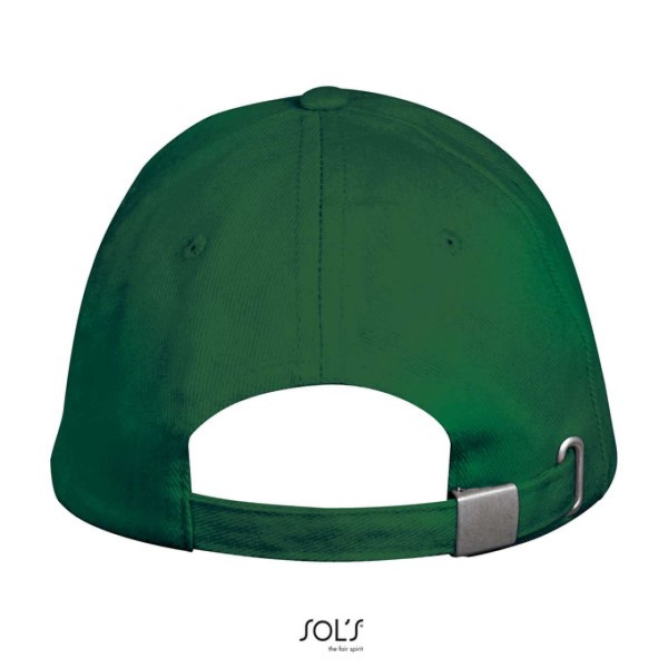 SOL'S LONG BEACH - 5 PANEL CAP Zöld 