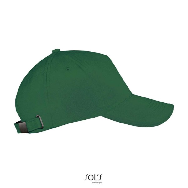 SOL'S LONG BEACH - 5 PANEL CAP Zöld 