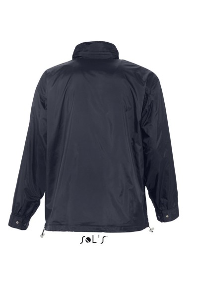SOL'S MISTRAL - JERSEY-LINED WATER REPELLENT WINDBREAKER Kék 