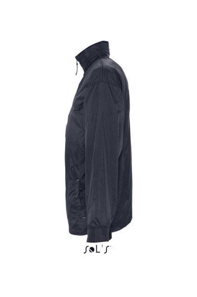 SOL'S MISTRAL - JERSEY-LINED WATER REPELLENT WINDBREAKER Kék 