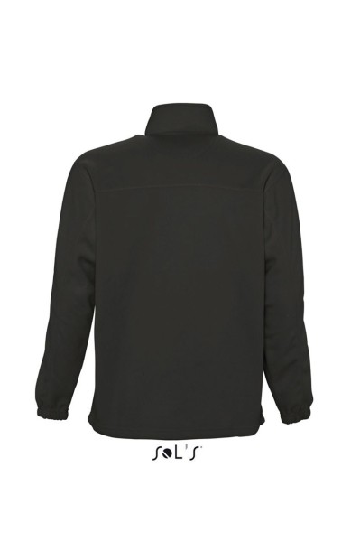 SOL'S NESS - FLEECE 1/4 ZIP SWEATSHIRT Fekete 