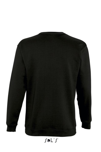 SOL'S NEW SUPREME - UNISEX SWEATSHIRT Fekete 