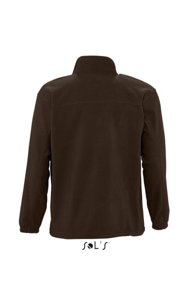 SOL'S NORTH MEN - ZIPPED FLEECE JACKET Barna 