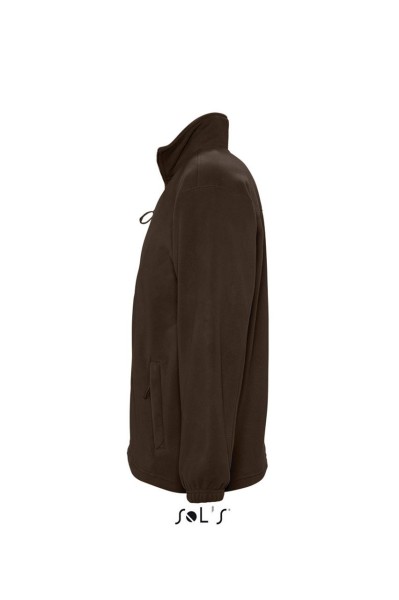 SOL'S NORTH MEN - ZIPPED FLEECE JACKET Barna 