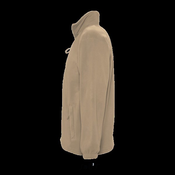 SOL'S NORTH MEN - ZIPPED FLEECE JACKET Barna 