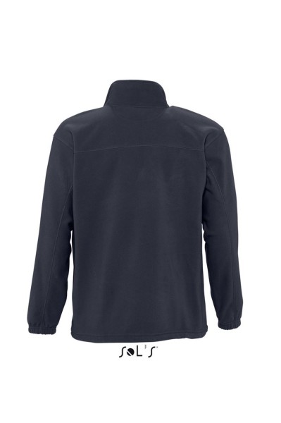 SOL'S NORTH MEN - ZIPPED FLEECE JACKET Kék 