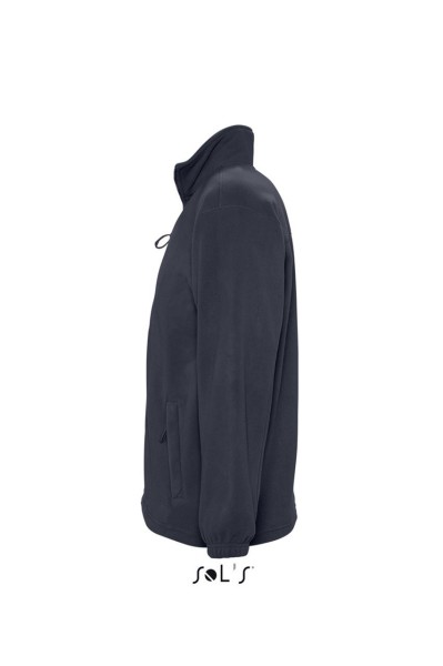 SOL'S NORTH MEN - ZIPPED FLEECE JACKET Kék 