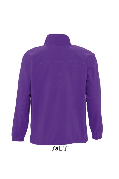 SOL'S NORTH MEN - ZIPPED FLEECE JACKET Lila 