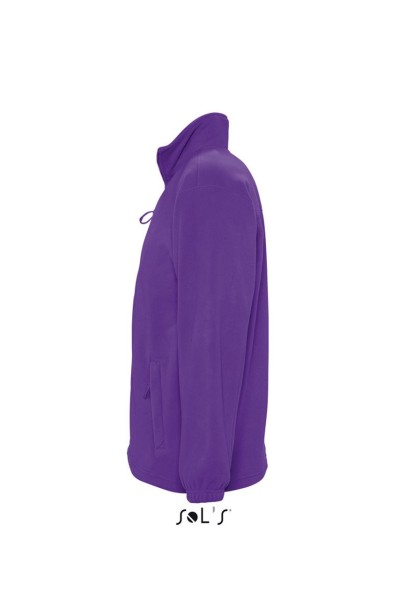 SOL'S NORTH MEN - ZIPPED FLEECE JACKET Lila 