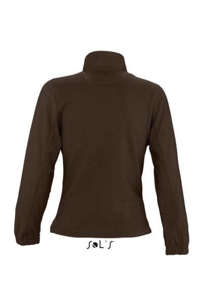 SOL'S NORTH WOMEN - ZIPPED FLEECE JACKET Barna 