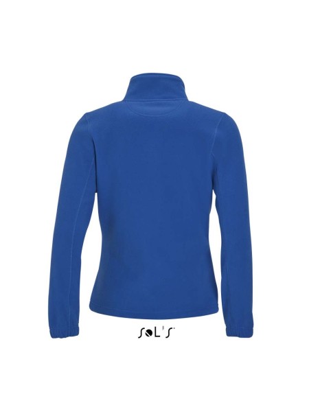 SOL'S NORTH WOMEN - ZIPPED FLEECE JACKET Kék 