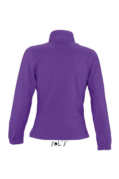 SOL'S NORTH WOMEN - ZIPPED FLEECE JACKET Lila 