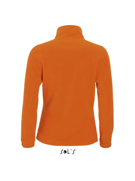 SOL'S NORTH WOMEN - ZIPPED FLEECE JACKET Narancssárga 