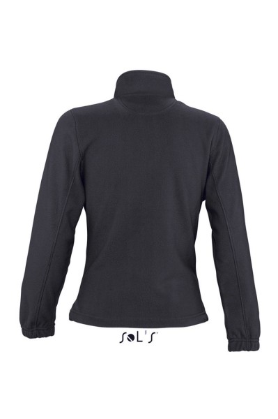 SOL'S NORTH WOMEN - ZIPPED FLEECE JACKET Szürke 