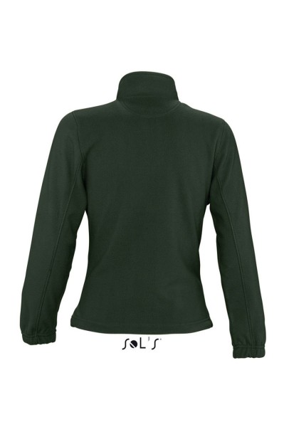 SOL'S NORTH WOMEN - ZIPPED FLEECE JACKET Zöld 