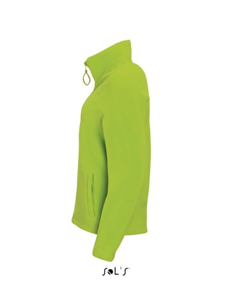 SOL'S NORTH WOMEN - ZIPPED FLEECE JACKET Zöld 