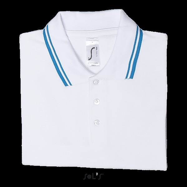 SOL'S PASADENA MEN - POLO SHIRT Fehér 