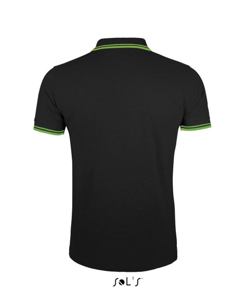 SOL'S PASADENA MEN - POLO SHIRT Fekete 