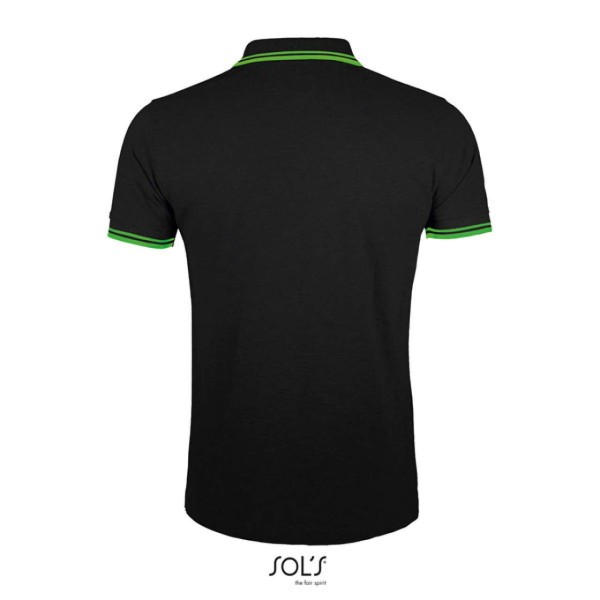 SOL'S PASADENA MEN - POLO SHIRT Fekete 