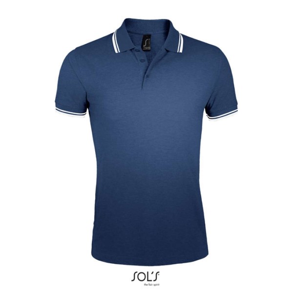 SOL'S PASADENA MEN - POLO SHIRT Kék 