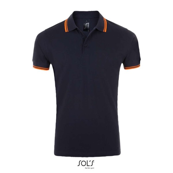 SOL'S PASADENA MEN - POLO SHIRT Kék 