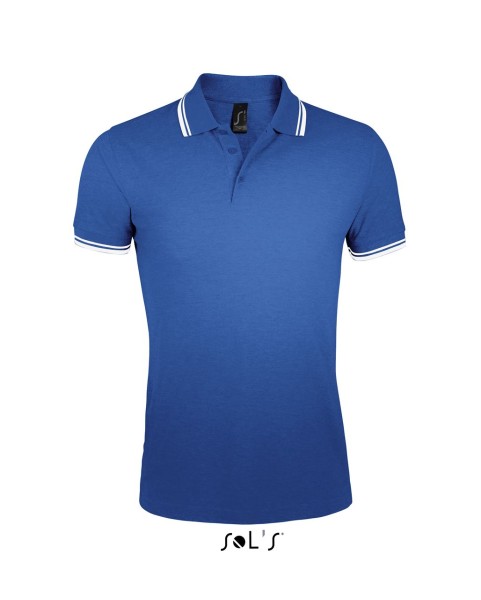 SOL'S PASADENA MEN - POLO SHIRT Kék 